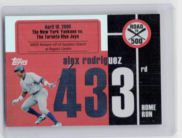 2007 Bowman Draft Picks & Prospects Alex Rodriguez #ARHR433 Yankees Alex Rodrigu