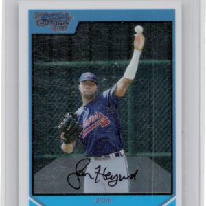 2007 Bowman Draft Picks & Prospects Jason Heyward #BDPP54 Braves Chrome Prospect