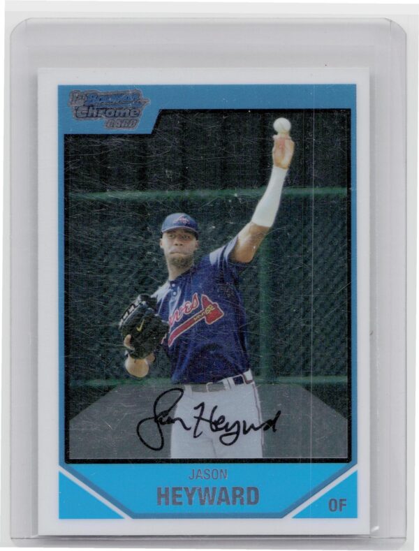 2007 Bowman Draft Picks & Prospects Jason Heyward #BDPP54 Braves Chrome Prospect