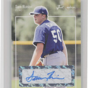 2007 Just Minors Just Rookies Sam Runion AU #JR-52 Royals Autographs