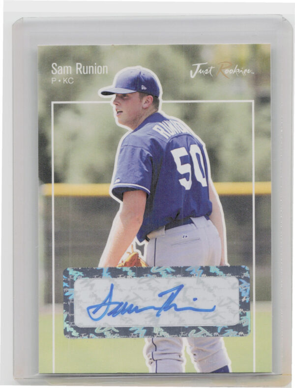 2007 Just Minors Just Rookies Sam Runion AU #JR-52 Royals Autographs