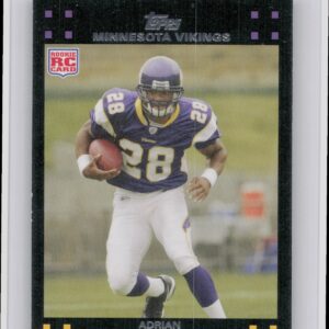 2007 Topps Adrian Peterson Rookie RC #301 Vikings