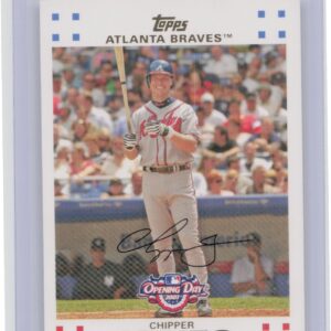 2007 Topps Opening Day Chipper Jones #25 Braves