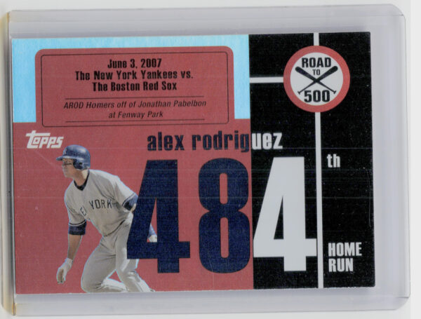 2007 Topps Rookie 1952 Edition Alex Rodriguez #ARHR484 Yankees Alex Rodriguez: R