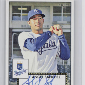 2007 Topps Rookie 1952 Edition Angel Sanchez AU #52S-AS Royals Signatures