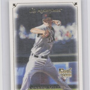 2007 Upper Deck Masterpieces Andrew Miller RC #74 Tigers