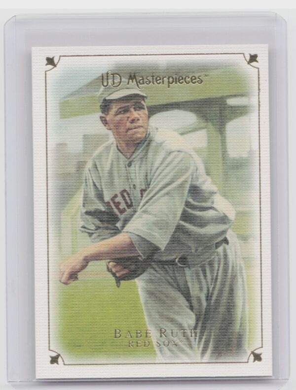 2007 Upper Deck Masterpieces Babe Ruth #22 Sox