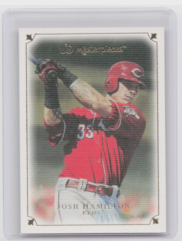 2007 Upper Deck Masterpieces Josh Hamilton #41 Reds