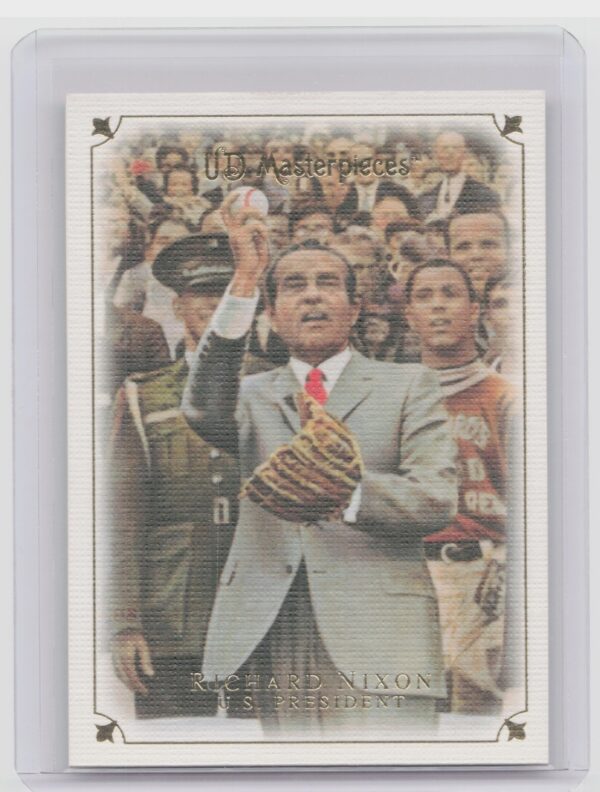 2007 Upper Deck Masterpieces Richard Nixon #75