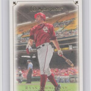 2007 Upper Deck Masterpieces Ryan Zimmerman #67 Nationals