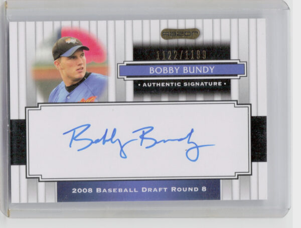 2008 Razor Signature Series Bobby Bundy #160 Orioles