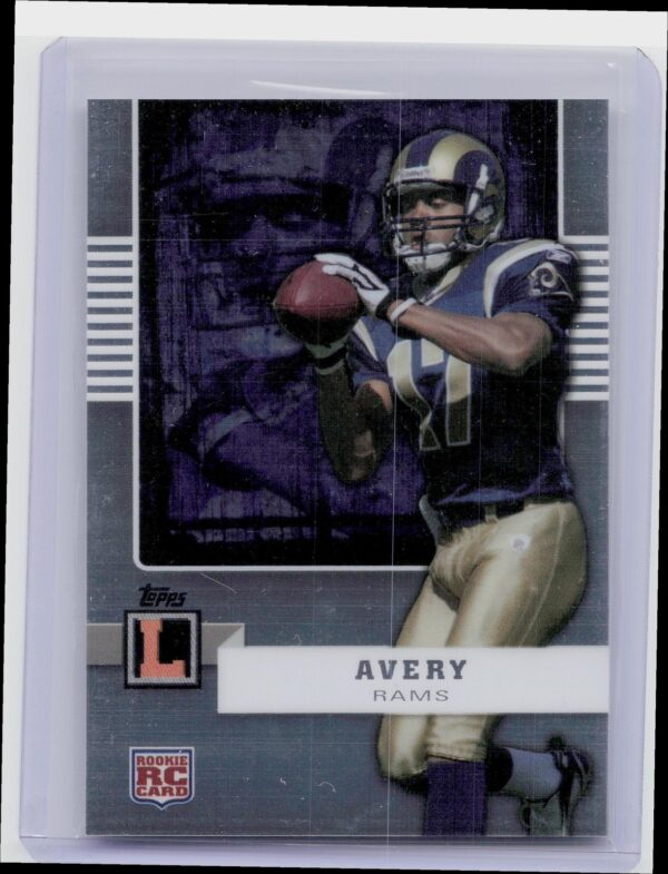 2008 Topps Letterman Donnie Avery /419 RC #84 Rams