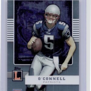 2008 Topps Letterman Kevin O'Connell /419 RC #61 Patriots