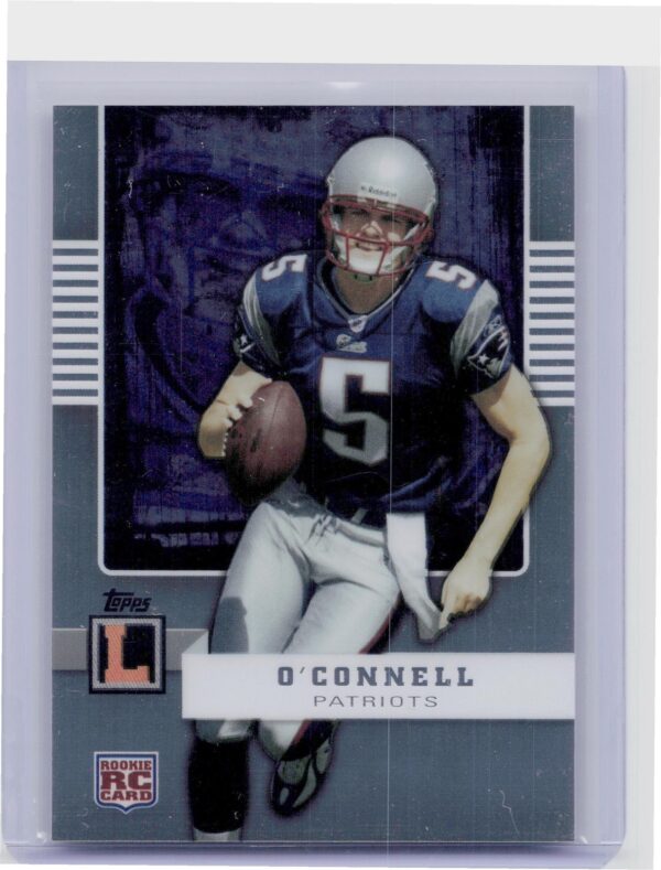 2008 Topps Letterman Kevin O'Connell /419 RC #61 Patriots