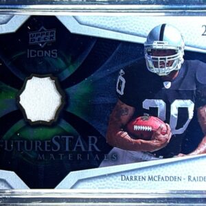 2008 Upper Deck Icons Darren McFadden MEM #FSM4 Raiders Future Stars Materials