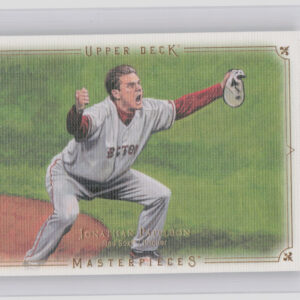 2008 Upper Deck Masterpieces Jonathan Papelbon #16 Sox