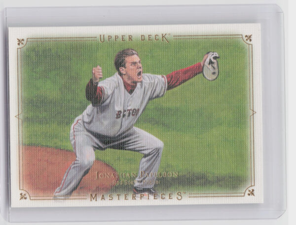 2008 Upper Deck Masterpieces Jonathan Papelbon #16 Sox