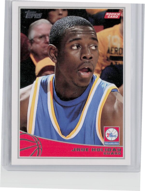 2009-10 Topps Jrue Holiday RC #330 76ers