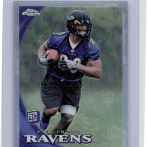 2010 Topps Chrome Ed Dickson Refractors #C185 Ravens