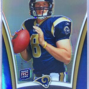 2010 Topps Chrome Sam Bradford RC #TMB-1 Rams Retail Exclusive Rookie Refractors