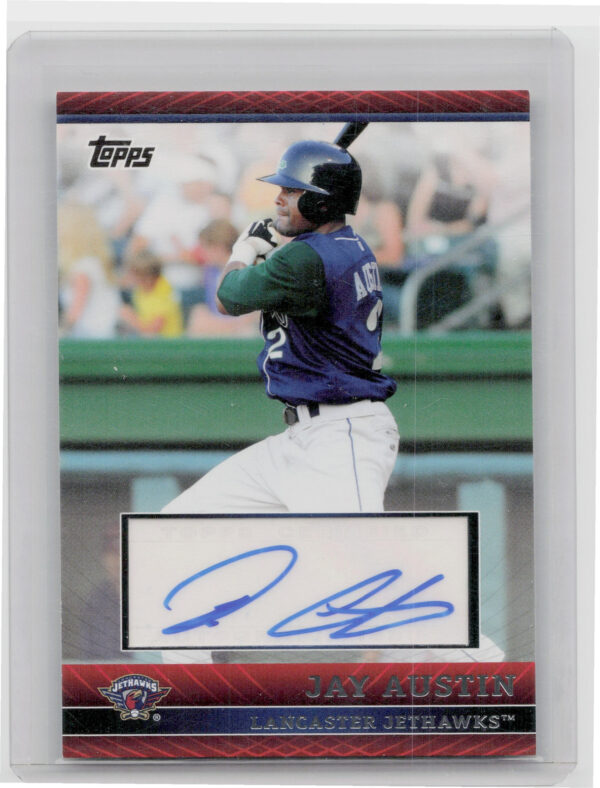2010 Topps Pro Debut Jay Austin AU #PDA-JA Jethawks Prospect Autographs
