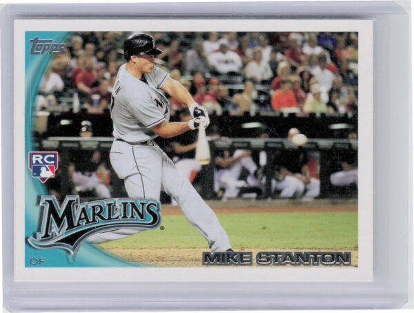 2010 Topps Update Mike Stanton RC #US-50 Marlins