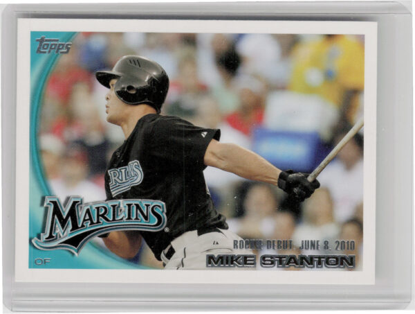 2010 Topps Update Mike Stanton #US-327 Marlins