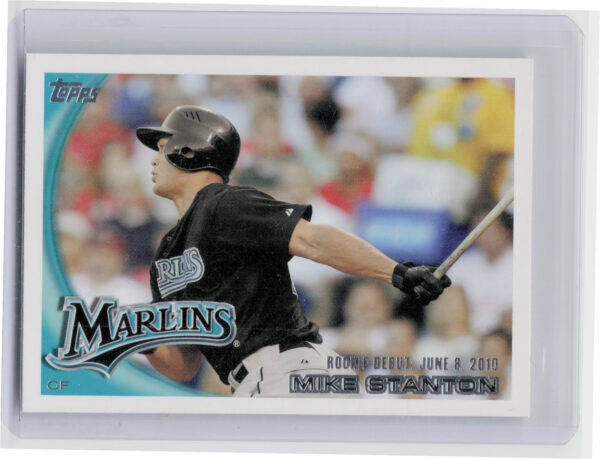 2010 Topps Update Mike Stanton #US-327 Marlins