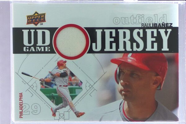 2010 Upper Deck Raul Ibanez JSY #UDGJ-RI Phillies UD Game Jersey