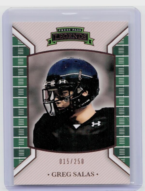 2011 Press Pass Legends Greg Salas Bronze /250 #37 Warriors