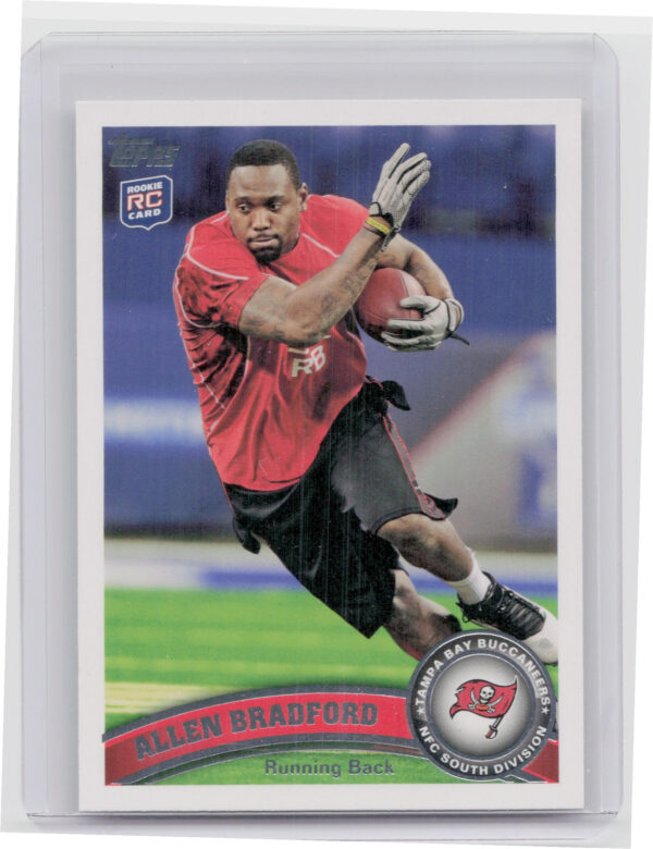 2011 Topps Allen Bradford RC #326 Buccaneers