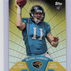2011 Topps Blaine Gabbert #TMB-2 Jaguars Rookie Refractors