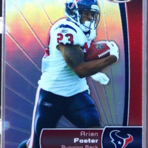 2012 Finest Arian Foster Refractors #80 Texans