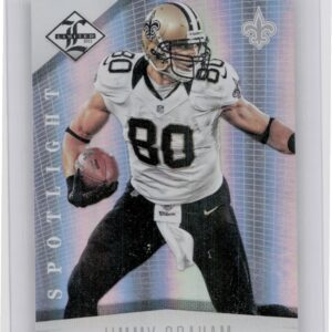 2012 Panini Limited Jimmy Graham Silver Spotlight SN49 #62 Saints