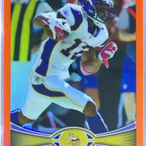 2012 Topps Chrome Percy Harvin Orange Refractors #6 Vikings