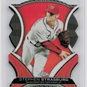 2012 Topps Chrome Stephen Strasburg #DD-SS Nationals Dynamic Die Cuts