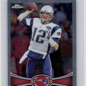 2012 Topps Chrome Tom Brady #220 Patriots
