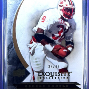 2012 Upper Deck Exquisite Collection George Rogers SN85 #37 Gamecocks