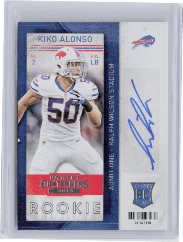2013 Panini Contenders Kiko Alonso AU RC VAR #157 Bills