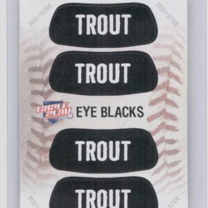 2013 Panini Triple Play Mike Trout #2 Angels Eye Black
