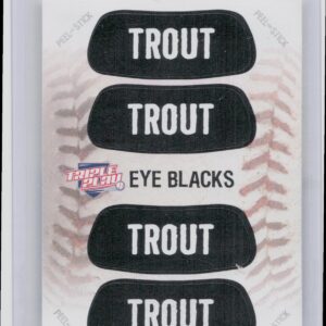 2013 Panini Triple Play Mike Trout #2 Angels Eye Black