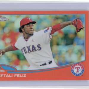 2013 Topps Neftali Feliz Red #30 Rangers