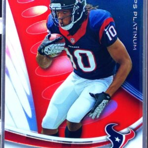 2013 Topps Platinum DeAndre Hopkins Red Refractors /25 #122 Texans