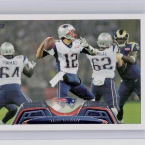 2013 Topps Tom Brady #100 Patriots