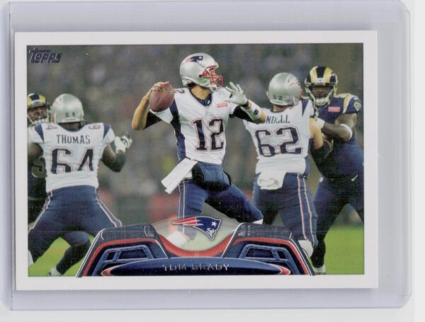 2013 Topps Tom Brady #100 Patriots