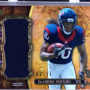 2013 Triple Threads DeAndre Hopkins /75 JSY RC #TTRJR-DH Rookie Jumbo Relics