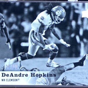 2013 Upper Deck DeAndre Hopkins Black and White Glossy /10 #85 Tigers