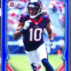 2014 Bowman DeAndre Hopkins Veterans Blue /99 #51 Texans