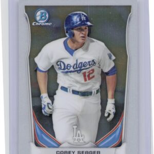 2014 Bowman Draft Corey Seager #CTP-41 Dodgers Chrome Top Prospects