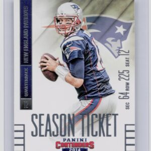 2014 Contenders Tom Brady #67 Patriots